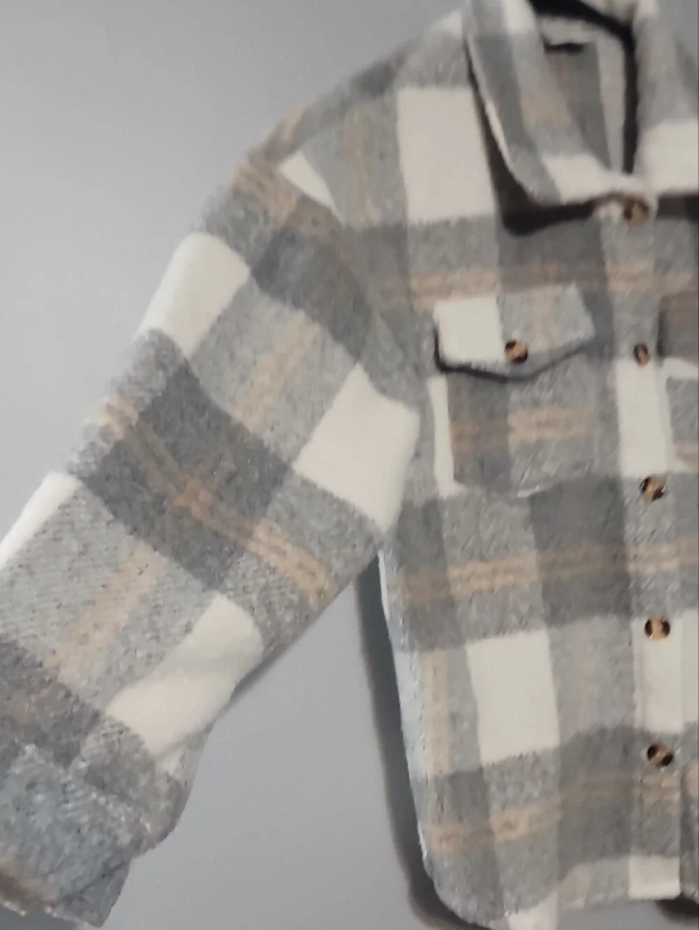 N/A cozy plaid